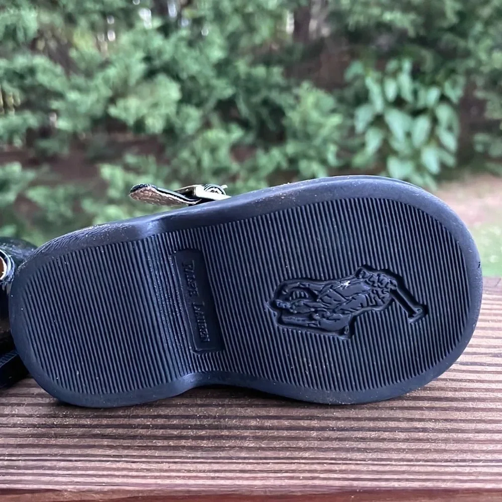 Ralph Lauren black patent dress shoes
